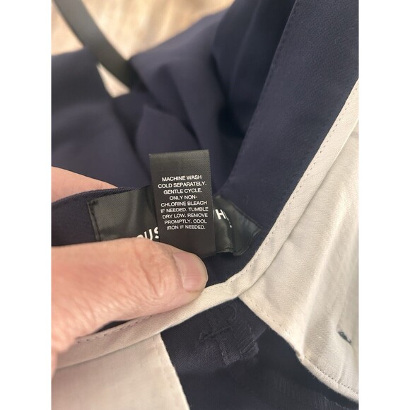 Houston White Target Calvary Twill Athletic Jogger Pants Navy Blue Size 34 x 32 - Picture 3 of 7